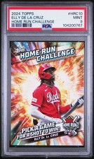 2024 TOPPS HR CHALLENGE #HRC10 ELLY DE LA CRUZ PSA 9