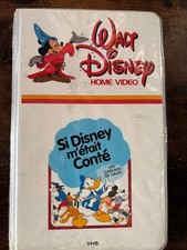 Si Disney m' tait Cont Walt Disney Home Video VHS New and Sealed French FR