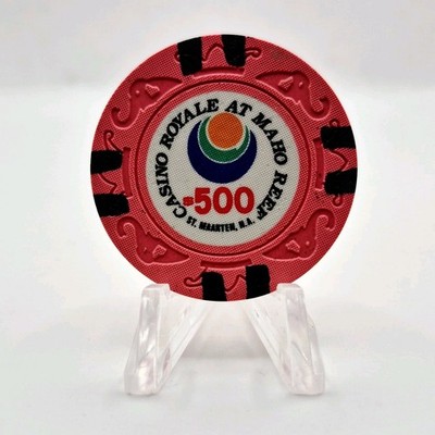 Casino Royale Maho Reef St Maarten $500 Casino Chip CG211007 *SHARP