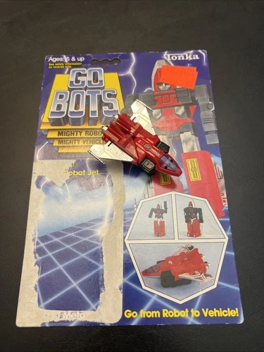 Vintage Tonka Gobots Fitor 1983 Complete W/Cardback