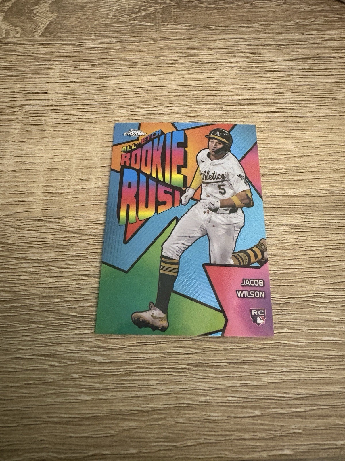 2025 Topps Chrome - All-Etch Rookie Rush Jacob Wilson #CERR-6 (RC)