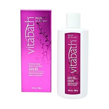 Vitabath Plus For Dry Skin Moisturizing Bath  Shower Gel Wash Nourishing 10.5oz