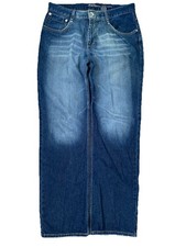 Vintage 90s JNCO Crown Premium Sherman Straight Baggy Skater Jeans Size 36x32