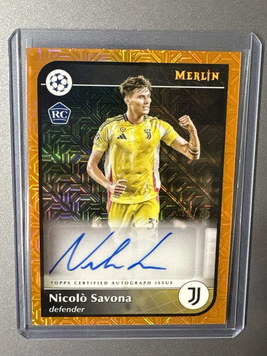 Juventus Soccer Original Autographed Sports Trading Cards