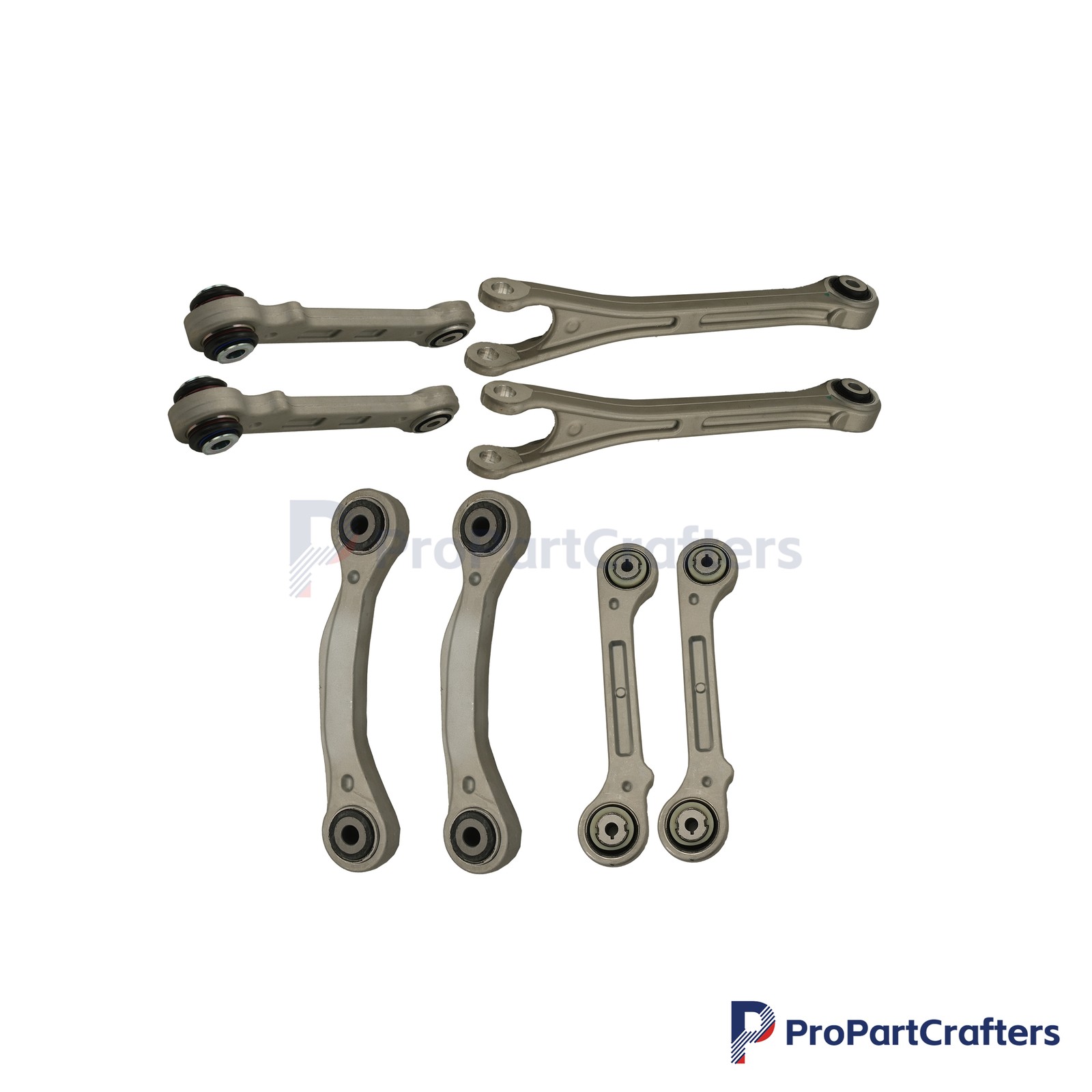 NEW 8PCS Fits 2017+ Maserati Levante Rear Suspension Control Arm Kit US