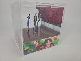 Shenmue II "Catching Leaves" 3D Cube Handmade Diorama Sega Dreamcast Video Game