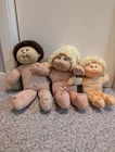 Trio of 1980's Cabbage Patch Dolls