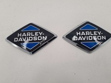 Harley-Davidson Universal Heritage Classic M8 Tankemblem/ Medallion Blau BASTLER