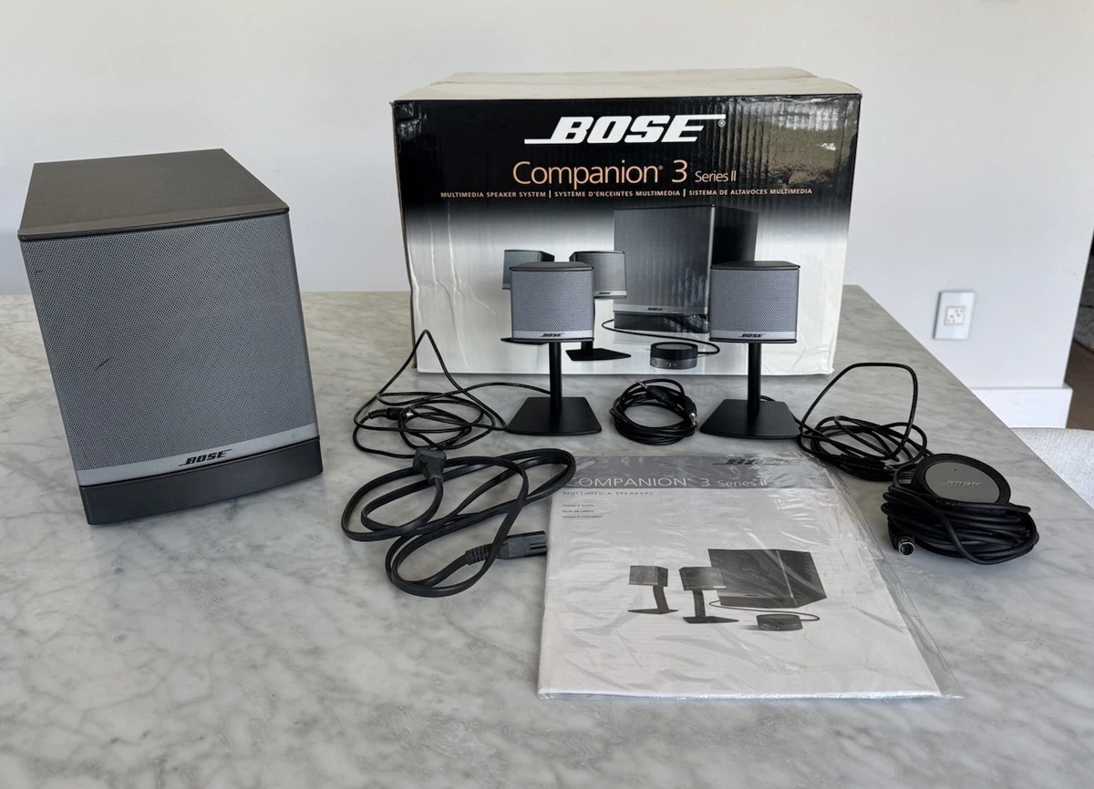 Preços baixos em Bose Companion 3 Series II Sistema de Alto