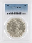 1897 Morgan Silver Dollar PCGS MS64 S$1 Philadelphia Minted No Reserve