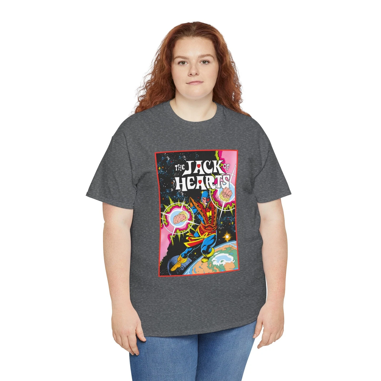 Jack of Hearts T-Shirt - Marvel Comics - Avengers - She-Hulk Beau - Zero Fluid