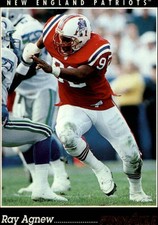 1993 Pinnacle #118 Ray Agnew - FB