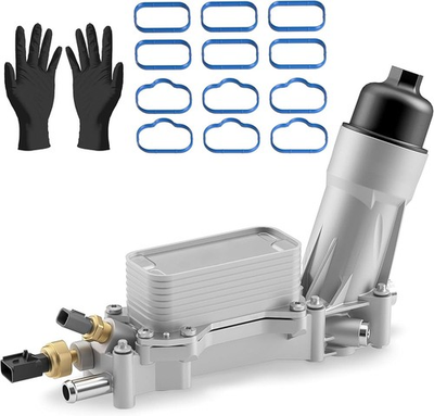 #ad 926 876 926 959 Aluminum Oil Filter Housing w Cooler fo Chrysler Dodge Jeep 3.6L $49.99