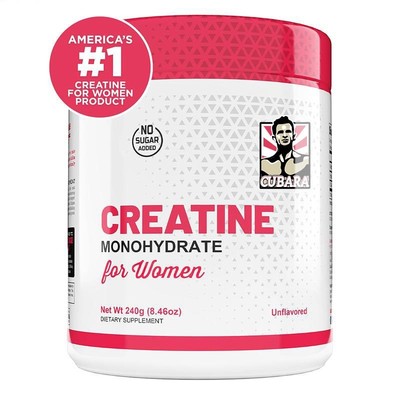 Micronized Creatine Monohydrate for Women, 5g per Serving, 240g Unflavored