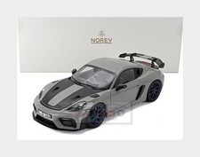 1:18 NOREV Porsche 718 Cayman Gt4 Rs Weissach Package 2023 White Black NV187253