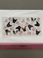 UV DTF Wrap Dogs Bows