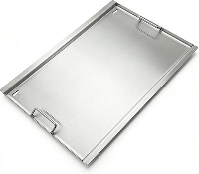 17.75'' Stainless Steel Full Size Griddle Plate for Napoleon Prestige 500, Pro 50