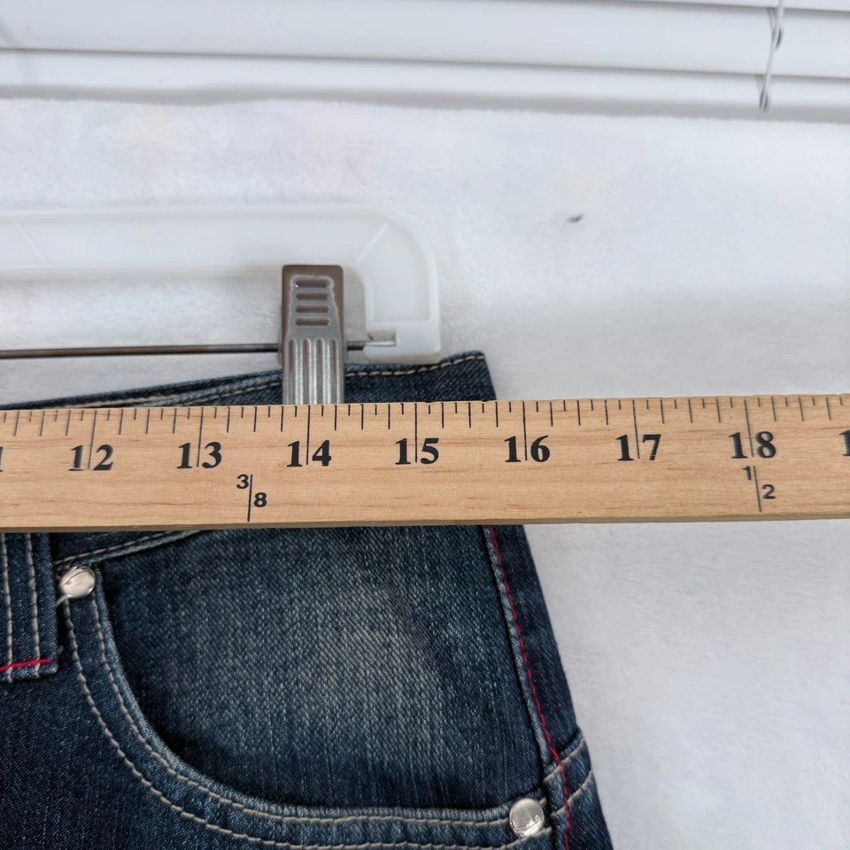 Pantalones de mezclilla Levis Engineered para hombre 32x32 (32x30) azul costura retorcida hechos en Japón Foto 4 de 4