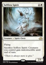 1 x Selfless Spirit - Foil - Eldritch Moon - Light Play - MTG