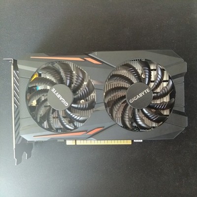 GIGABYTE NVIDIA GeForce GTX 1050 Ti Dual-Fan Grafikkarte DVI-D HDMI DP