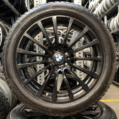 4 Orig BMW Winter Wheels Styling 619 245/45 R18 100V 5er G30 G31