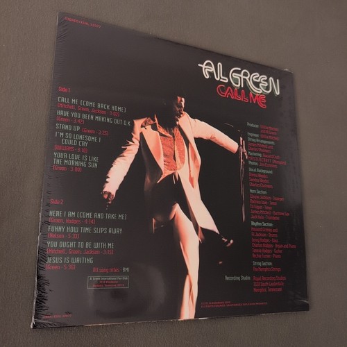 Call Me by Al Green (Record, 2012) - Speakers Corner - FACTORY SEALED - Picture 5 of 5