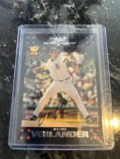 2007 Topps - Justin Verlander #160 Topps Rookie Cup Logo Card. rookie card picture