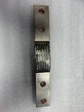 Flex Braid- Copper tin plated 10" overall length, Ferrule 3.5" Long XX151F10CCT3