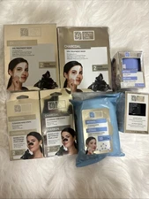 NEW Global Beauty Care Retinol Spa Treatment Facial Mask Repair Nose Strip Lot 7