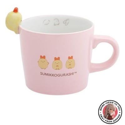 San-X Sumikko Gurashi Shrimp Tail Mug with Mascot TK23807