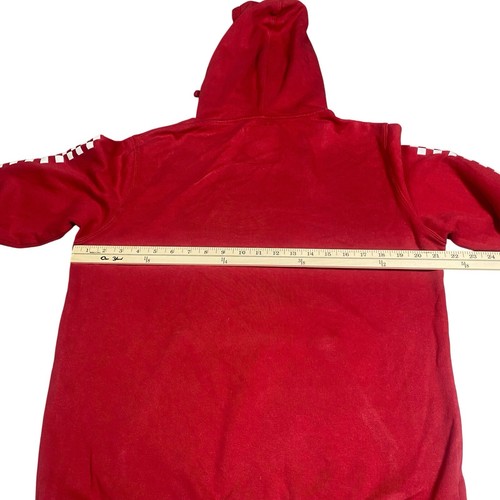 Vans Sweatshirt Hoodie Size M Checkered Red Long Sleeve Women’s Activewear - Picture 8 of 10