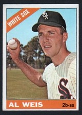 1966 Topps #66 Al Weis (ex-mt+)