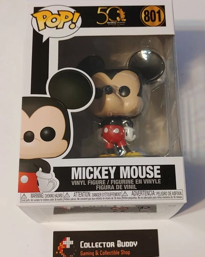 Funko Pop! Disney 801 Mickey Mouse 50 Archives Pop Vinyl Figure FU49893