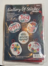 Bucilla Gallery Of Stitches 1996 Cross Stitch Kit SEASON'S SENTIMENTS 33617