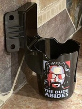 Custom The Big Lebowski Pinball Machine Beverage Drink cup Holder Mod Version 3