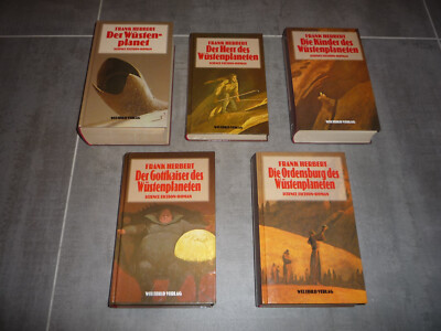 Der Wüstenplanet Weltbild Edition Hardcover 5 Bände  (4 Bücher ungelesen) rar
