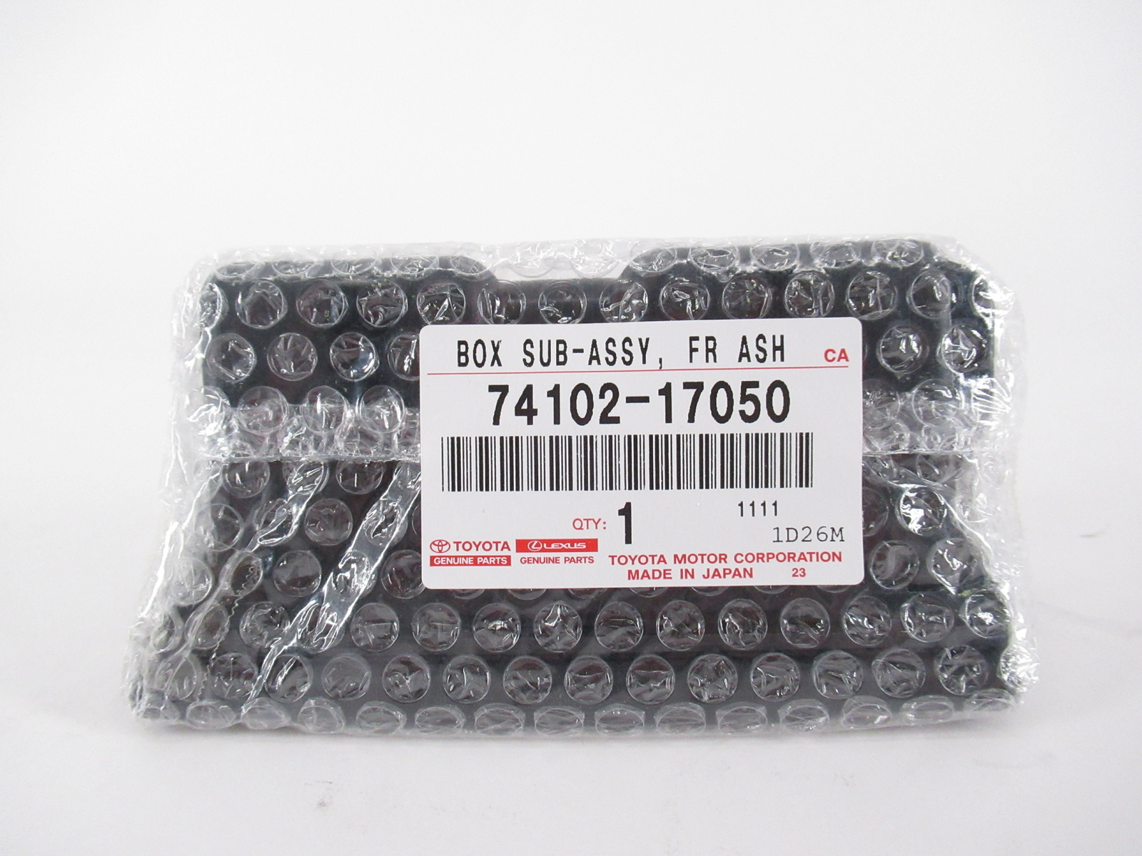 ORIGINAL TOYOTA MR2 CAR ASHTRAY ASH TRAY ASSEMBLY GENUINE TOYOTA SW20