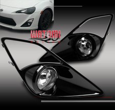 12-16 Scion Fr-s Coupe Bumper Driving Chrome Fog Light Lamp Wbulbcoverharness