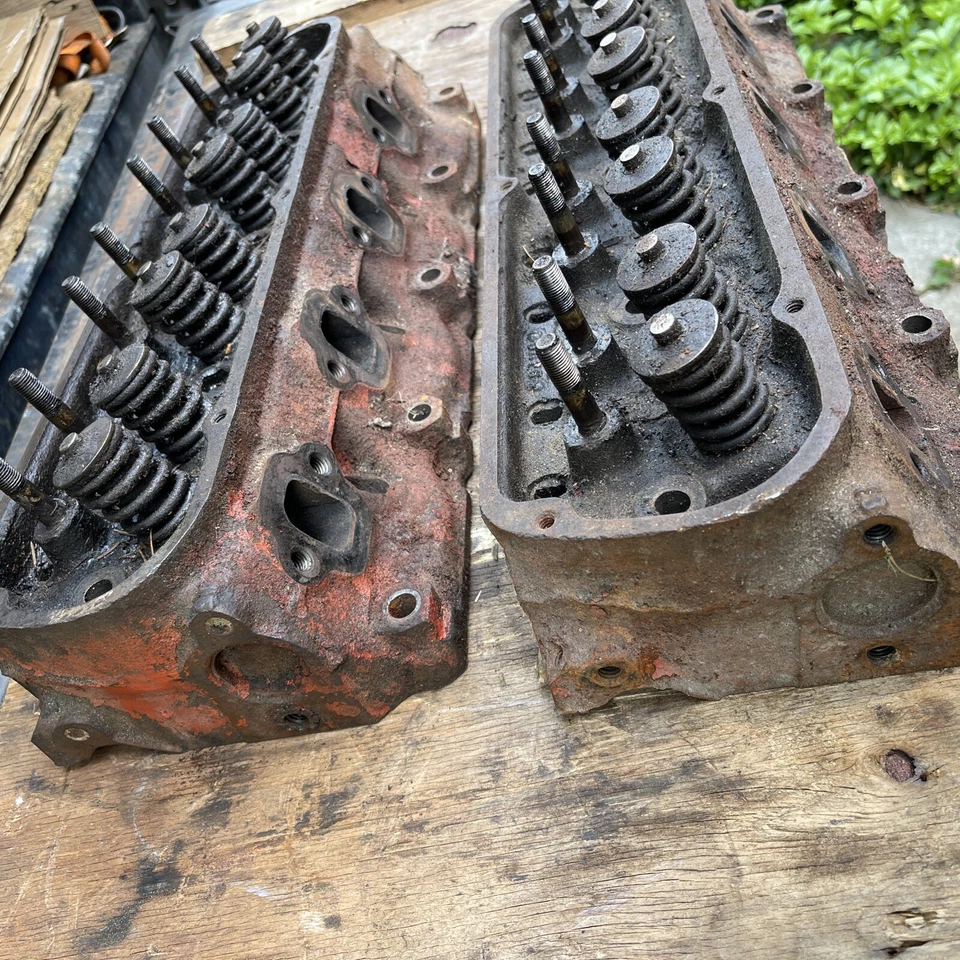 2 пары оригинальных головок 1966 289 Ford от оригинального производителя для Ford Mustang Falcon Mercury Cougar C6OE - Изображение 4 из 4