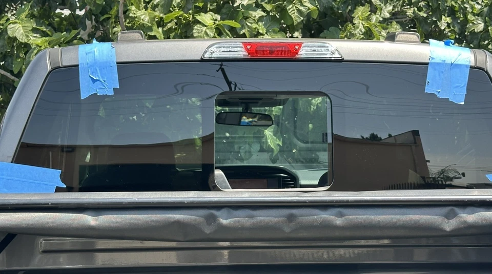 Fit 2017-2025 Nissan Titan 2 & 4 Door Power Slider Back Glass Window+Heat+2Glues Foto 3 de 4