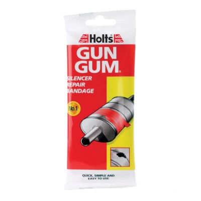 HOLTS ''GUN GUM'' SILENCER EXHAUST REPAIR BANDAGE BACK MIDDLE FRONT PIPE BOX
