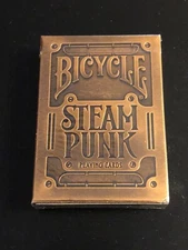 Bicycle Steampunk Bronze V1 deck Theory11 playing cards 2011