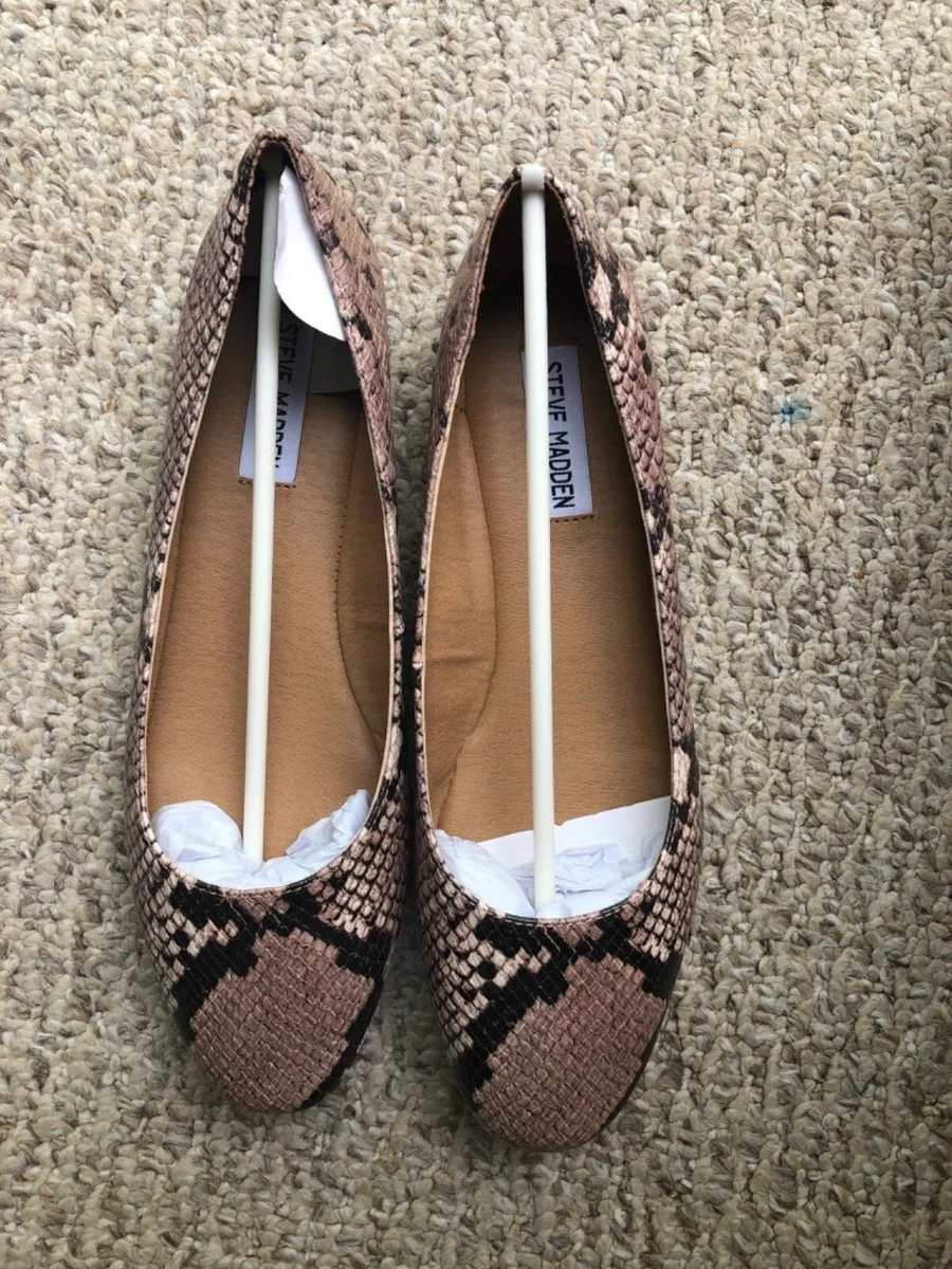 Steve madden snake best sale flats