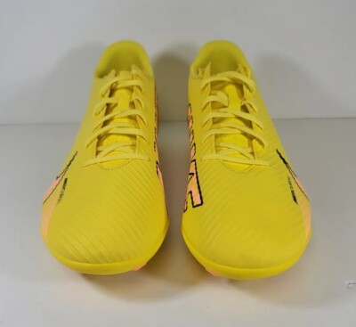 Size 12 Nike Mercurial Vapor 15 Club MG Yellow Strike Sunset  display picture 3