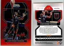 Cheyenne Parker 2022 Prizm WNBA Red #83 /199 Atlanta Dream