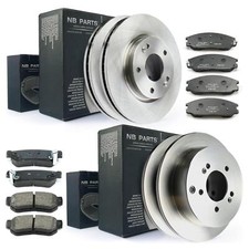 Bremsscheiben Bremsbeläge vorne hinten für Hyundai Santa Fe Trajet Highway Van