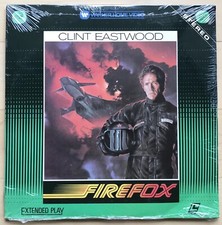FIREFOX LaserDisc RARE NEW SEALED CLINT EASTWOOD Vintage Spy Thriller Warplane