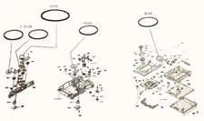 Sony Belt Kit for Model RCD-W500C RCD-W50C RCD-W2000ES CD Recorder