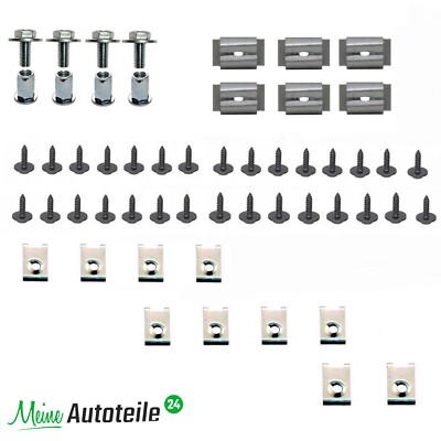 Einbausatz Clips Motorschutz Unter für Citroen Jumper Fiat Ducato Peugeot Boxer