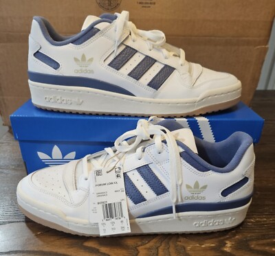 Adidas Forum Low CL IH7821 Sz.13 Men  Core White/Crew Blue With Gum Soles.2024 .